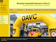 Tablet Screenshot of davc.de